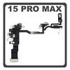 Original For iPhone 15 Pro Max, iPhone 15Pro Max (A2849, A3105) WiFi Antenna Flex Cable Καλωδιοταινία Κεραία Wifi Pulled