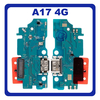 HQ OEM Συμβατή Με Samsung Galaxy A17 4G (SM-A175F, SM-A175F/DS) USB Type-C Charging Dock Connector Flex Sub Board, Καλωδιοταινία Υπό Πλακέτα Φόρτισης + Microphone Μικρόφωνο (Premium A+)