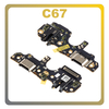 Γνήσια Original Realme C67 4G (RMX3890) Type-C Charging Dock Connector Flex Sub Board, Καλωδιοταινία Υπό Πλακέτα Φόρτισης + Microphone Μικρόφωνο + Audio Jack Θύρα Ακουστικών 621024000059 / 621024000060 (Service Pack By Realme)