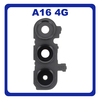 Γνήσια Original Samsung Galaxy A16 4G (SM-A165F, SM-A165F/DS) Deco Camera Frame + Camera Lens Πίσω Πλαίσιο Κάμερας + Τζαμάκι Πίσω Κάμερας Black Μαύρο GH98-49836A (Service Pack By Samsung)