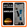 Γνήσια Original Xiaomi Redmi Note 15 4G (2510DRA23E) EU Version AMOLED LCD Display Screen Assembly Οθόνη + Touch Screen Digitizer Μηχανισμός Αφής + Frame Bezel Πλαίσιο Σασί Black Purple Μωβ 560004000P700 (Service Pack By Xiaomi)