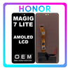 HQ OEM Συμβατό Με Honor Magic7 Lite (BRP-NX1), AMOLED LCD Display Screen Assembly Οθόνη + Touch Screen Digitizer Μηχανισμός Αφής Black Μαύρο (Premium A+)