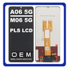Γνήσια Original Samsung Galaxy A06 5G (SM-A066B, SM-A066B/DS), Galaxy M06 5G (SM-M066B, SM-M066B/DS) PLS LCD Display Screen Assembly Οθόνη + Touch Screen Digitizer Μηχανισμός Αφής Black Μαύρο (Premium A+)
