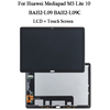HQ OEM Huawei MediaPad M5 Lite 10.1'' (BAH2-L09, BAH2-W09, BAH2-W19) Οθόνη LCD Display Screen 2560x1600 TFT IPS + Touch Screen DIgitizer Μηχανισμός Αφής Black