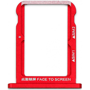 Γνήσιο Original Xiaomi Mi A2 Sim Card Tray Θήκη κάρτας Red Κόκκινο