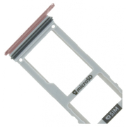 Γνήσιο Original Samsung Galaxy A3 A320F 2017 Sim Card Tray Micro SD Tray Θήκη κάρτας Pink GH98-40983D