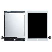 HQ OEM Apple iPad Pro 9.7'' (2016) (A1673, A1674, A1675, iPad6,4, iPad6,3) Lcd Display Screen &Omicron;&theta;ό&nu;&eta; + Touch Screen Digitizer &Mu;&eta;&chi;&alpha;&nu;&iota;&sigma;&mu;ό&sigmaf; &Omicron;&theta;ό&nu;&eta; &Alpha;&phi;ή&sigmaf; White Premium (Premium A+)