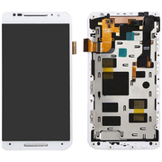 HQ OEM Motorola MOTO X+1 X2 XT1092 XT1095 Lcd Display Screen Οθόνη + Touch Screen Digitizer Μηχανισμός Οθόνη Αφής White