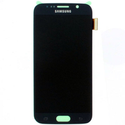 Γνήσια Samsung Galaxy S6 SM-G920F G920 LCD Οθόνη + Touch Screen Μηχανισμός Αφής Black GH97-17260A (Service Pack By Samsung)