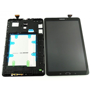 Γνήσια Original Samsung Galaxy Tab E SM-T561N , SM-T560 Οθόνη Lcd Display Screen + Μηχανισμός Αφής Touch Screen Digitizer Μαύρο Black GH97-17525A
