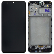 &Gamma;&nu;ή&sigma;&iota;&alpha; Original Samsung Galaxy M30s 2020 (SM-M307F) Super Amoled &Omicron;&theta;ό&nu;&eta; LCD Display Screen + Touch Screen DIgitizer &Mu;&eta;&chi;&alpha;&nu;&iota;&sigma;&mu;ό&sigmaf; &Alpha;&phi;ή&sigmaf; + Frame &Pi;&lambda;&alpha;ί&sigma;&iota;&omicron; GH82-21265A Black (Service Pack)