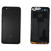 Γνήσια Original Huawei Y6 2018, (ATU-L11, ATU-L21, ATU-L22, ATU-LX3) Back Rear Battery Cover Καπάκι Κάλυμμα Μπαταρίας 97070TXT Black Μαύρο