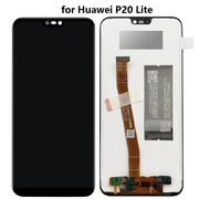 OEM HQ Huawei P20 Lite (ANE-AL00, ANE-TL00)/ P20 Lite Dual SIM (ANE-L21, ANE-LX1) Nova 3E LCD Display Assembly Οθόνη + Touch Screen Digitizer Μηχανισμός Αφής Black (GRADE AAA+++)