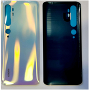 HQ OEM Xiaomi Mi Note 10, Mi Note 10 Pro, Rear Back Battery Cover, Πίσω Καπάκι Κάλυμμα Μπαταρίας White (Premium A+)