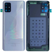 Γνήσια Original Samsung Galaxy A51 2019 Α515 (SM-A515F) Rear Back Battery Cover, Πίσω Καπάκι Μπαταρίας White GH82-21653A (Service Pack By Samsung)