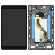 Γνήσιο Original Samsung Galaxy Tab A 8.0 2019 (SM-T290 SM-T295) TFT Lcd Display Screen + Touch Screen Digitizer Μηχανισμός Αφής + Frame Πλαίσιο Black GH81-17227A (Service Pack By Samsung)