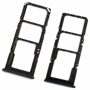 Γνήσια Original Samsung Galaxy A70 2019 (SM-A705FN) Sim Tray Cover Assy , Υποδοχέας Κάρτας Σιμ - Κάλυμμα Black (Service Pack By Samsung) GH98-44196A