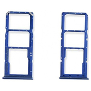 Γνήσια Original Samsung Galaxy A70 2019 (SM-A705FN) Sim Tray Cover Assy , Υποδοχέας Κάρτας Σιμ - Κάλυμμα Blue (Service Pack By Samsung) GH98-44196C