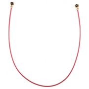 Γνήσια Original Samsung Galaxy A50 2019 (SM-A505F) CBF Coaxial Antenna Cable Flex 120mm, Καλώδιο Κεραίας Ομοαξονικό, Red (Service Pack By Samsung) GH39-02039A