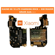 HQ OEM Xiaomi Mi 10 Lite, Mi10 Lite, Καλωδιοταινία Φόρτισης Type C SUB Usb Plug Charging Board (Charging Dock Flex) + Mic Μικρόφωνο (Premium A+)