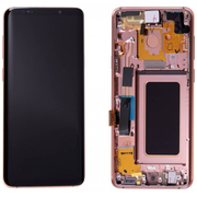 Γνήσια Original Samsung Galaxy S9 Plus SM-G965F G965 Οθόνη LCD Display Screen + Touch Screen DIgitizer Μηχανισμός Αφής + Frame Πλαίσιο Gold GH97-21691E