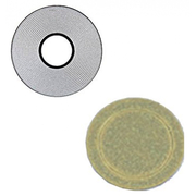 OEM HQ Huawei Mate 8 MT7-TL00, MT7-L09, MT7-TL10 Camera Lens Τζαμάκι Κάμερας Ασημί Silver