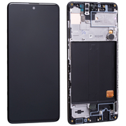 Γνήσια Original Samsung Galaxy A51 2020 (SM-A515F) Amoled Lcd Display Screen Οθόνη + Touch Screen Digitizer Μηχανισμός Αφής GH82-21669A (Service Pack By Samsung)
