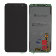 Γνήσια Original Samsung Galaxy J415F J4 Plus / J610F J6 Plus Οθόνη LCD Display Screen + Touch Screen DIgitizer Μηχανισμός Αφής GH97-22582A Black (Service Pack By Samsung)
