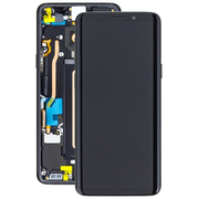 Γνήσια Original Samsung Galaxy S9 G960F Οθόνη LCD Display Screen + Touch Screen DIgitizer Μηχανισμός Αφής + Frame Πλαίσιο GH97-21696A Black