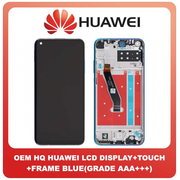 OEM HQ Huawei P40 Lite E (ART-L28 ART-L29 ART-L29N) LCD Display Screen Assembly &Omicron;&theta;ό&nu;&eta; + Touch Screen Digitizer &Mu;&eta;&chi;&alpha;&nu;&iota;&sigma;&mu;ό&sigmaf; &Alpha;&phi;ή&sigmaf; + Frame &Pi;&lambda;&alpha;ί&sigma;&iota;&omicron; Aurora Blue &Mu;&pi;&lambda;&epsilon; (Grade AAA+++)