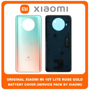 Original Γνήσιο Xiaomi Mi 10T Lite , Mi10T Lite 5G (M2007J17G) Rear Back Battery Cover Πίσω Κάλυμμα Καπάκι Μπαταρίας Rose Gold Beach (Service Pack By Xiaomi)