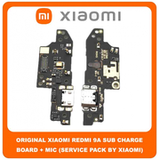 Original &Gamma;&nu;ή&sigma;&iota;&omicron; Xiaomi Redmi 9A , Redmi9A (M2006C3LG, M2006C3LI, M2006C3LC, M2004C3L) &Kappa;&alpha;&lambda;&omega;&delta;&iota;&omicron;&tau;&alpha;&iota;&nu;ί&alpha; &Phi;ό&rho;&tau;&iota;&sigma;&eta;&sigmaf; SUB Charging Board (Charge Connector Dock Flex) + Mic &Mu;&iota;&kappa;&rho;ό&phi;&omega;&nu;&omicron; (Service Pack By Xiaomi)