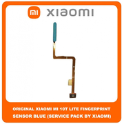 Original Γνήσιο Xiaomi Mi 10T Lite , Mi10T Lite 5G (M2007J17G) Fingerprint Flex Sensor Καλωδιοταινία Αισθητήρας Δακτυλικού Αποτυπώματος Blue Μπλε (Service Pack By Xiaomi)