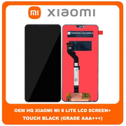 OEM HQ Xiaomi Mi 8 Lite, Mi8 Lite (M1808D2TG) IPS LCD Display Assembly Screen &Omicron;&theta;ό&nu;&eta; + Touch Screen Digitizer &Mu;&eta;&chi;&alpha;&nu;&iota;&sigma;&mu;ό&sigmaf; &Alpha;&phi;ή&sigmaf; Black &Mu;&alpha;ύ&rho;&omicron; (Grade AAA+++)