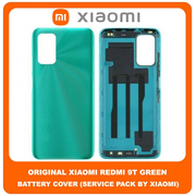 Original Γνήσιο Xiaomi Redmi 9T , Redmi9T (J19S, M2010J19SG, M2010J19SY) Rear Back Battery Cover Πίσω Κάλυμμα Καπάκι Μπαταρίας Green Πράσινο (Service Pack By Xiaomi)
