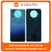 OEM HQ Xiaomi Mi 10T Lite , Mi10T Lite 5G (M2007J17G) Rear Back Battery Cover Πίσω Κάλυμμα Καπάκι Πλάτη Μπαταρίας Blue Μπλε (Grade AAA+++)