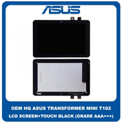 OEM HQ Asus Transformer Mini T102 LCD Display Unit Assembly Screen Οθόνη + Touch Screen Digitizer Μηχανισμός Αφής Black Μαύρο (Grade AAA+++)