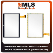 OEM HQ Tablet MLS Angel Lite 9.6'' iQM960L Touch Screen Digitizer Μηχανισμός Αφής Black Μαύρο (Grade AAA+++)