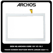 OEM HQ Archos Core 101 V3 10.1 Inches 10,1'' Model AC101CR4GV3 AC101CR3GV3 Touch Screen Digitizer Μηχανισμός Αφής White Άσπρο (Grade AAA+++)