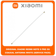 Original Γνήσιο Xiaomi Redmi Note 9 Pro 5G, Redmi Note9 Pro 5G (M2007J17C) Coaxial Antenna Signal Module Flex Cable Ομοαξονικό Καλώδιο Κεραίας White Άσπρο (Service Pack By Xiaomi)