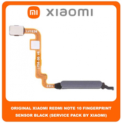 Original Γνήσιο Xiaomi Redmi Note 10 , Redmi Note10 (M2101K7AI, M2101K7AG) Fingerprint Flex Sensor Καλωδιοταινία Αισθητήρας Δακτυλικού Αποτυπώματος Black Μαύρο (Service Pack By Xiaomi)