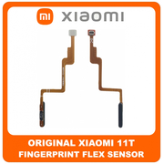 Γνήσιο Original Xiaomi 11T (21081111RG) Fingerprint Flex Sensor Καλωδιοταινία Αισθητήρας Δακτυλικού Αποτυπώματος Black Μαύρο (Service Pack By Xiaomi)
