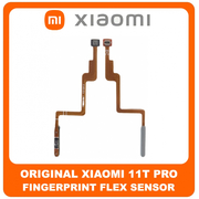 Γνήσιο Original Xiaomi 11T Pro (2107113SG, 2107113SI) Fingerprint Flex Sensor Καλωδιοταινία Αισθητήρας Δακτυλικού Αποτυπώματος White Άσπρο (Service Pack By Xiaomi)