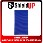 New ShieldUp 1pc Carbon Fiber Skin Ειδική Μεμβράνη Νανοτεχνολογίας 130 Microns Carbon Blue Μπλε (Με Αγορά Μηχανήματος Ή Χρησιδάνειο) Τιμή Τεμαχίου