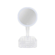 Καθρέπτης Μακιγιάζ με led και Θήκες - Hh098 - 227814