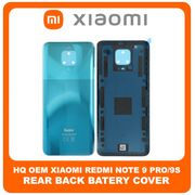 HQ OEM &Sigma;&upsilon;&mu;&beta;&alpha;&tau;ό &Gamma;&iota;&alpha; Xiaomi Redmi Note 9 Pro (M2003J6B2G), Redmi Note 9S (M2003J6A1G) Rear Back Battery Cover &Pi;ί&sigma;&omega; &Kappa;ά&lambda;&upsilon;&mu;&mu;&alpha; &Kappa;&alpha;&pi;ά&kappa;&iota; &Pi;&lambda;ά&tau;&eta; &Mu;&pi;&alpha;&tau;&alpha;&rho;ί&alpha;&sigmaf; Tropical Green &Pi;&rho;ά&sigma;&iota;&nu;&omicron; (Premium A+)
