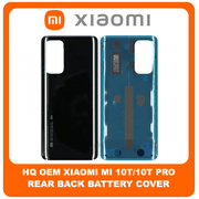 HQ OEM &Sigma;&upsilon;&mu;&beta;&alpha;&tau;ό &Gamma;&iota;&alpha; Xiaomi Mi 10T (M2007J3SY), Mi 10T Pro (M2007J3SG, M2007J3SP) Rear Back Battery Cover &Pi;ί&sigma;&omega; &Kappa;ά&lambda;&upsilon;&mu;&mu;&alpha; &Kappa;&alpha;&pi;ά&kappa;&iota; &Pi;&lambda;ά&tau;&eta; &Mu;&pi;&alpha;&tau;&alpha;&rho;ί&alpha;&sigmaf; Black &Mu;&alpha;ύ&rho;&omicron; (Grade AAA+++)