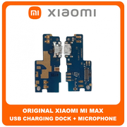 Γνήσια Original Xiaomi Mi Max, MiMax (2016001, 2016002, 2016007) Micro USB Charging Dock Connector Flex Sub Board, Καλωδιοταινία Υπό Πλακέτα Φόρτισης + Microphone Μικρόφωνο (Service Pack By Xiaomi)