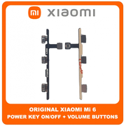Γνήσια Original Xiaomi Mi 6, Mi6 (MCE16) Power Key Flex Cable On/Off + Volume Key Buttons Καλωδιοταινία Πλήκτρων Εκκίνησης + Έντασης Ήχου (Service Pack By Xiaomi)