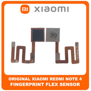 Γνήσια Original Xiaomi Redmi Note 4 , Redmi Note4(2016100) Fingerprint Sensor Flex Αισθητήρας Δαχτυλικού Αποτυπώματος Black Μαύρο (Service Pack By Xiaomi)